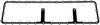 ELRING 499.520 Gasket, timing case cover